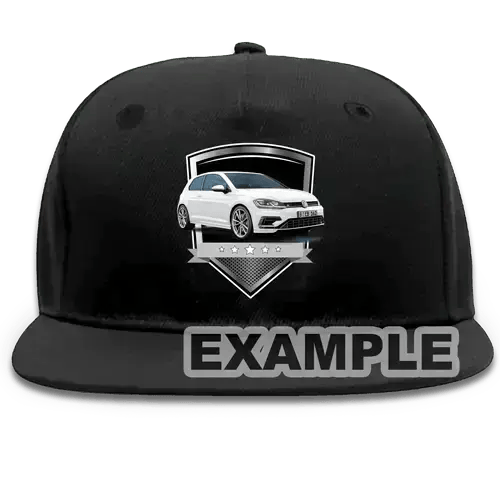 Casquette à motif de bouclier personnalisé