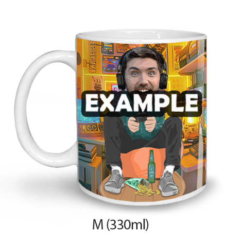 Personalised Mug Comic Hobby