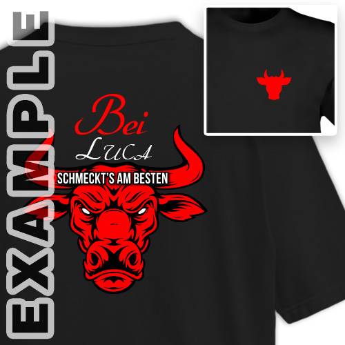 Camiseta de parrilla personalizada con nombre