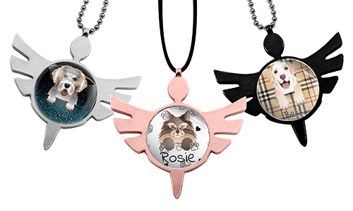 Suojelusenkeli auton peilikoriste – Pet Basic Design