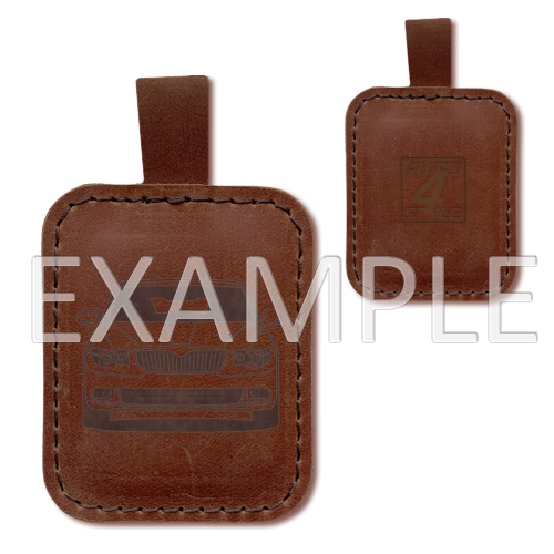 Leather key chain