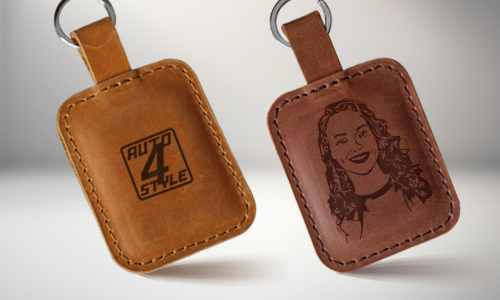 gallery-keychain-leather-quadrangular-car silhouette-3