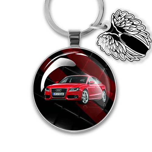 Key chain round individual