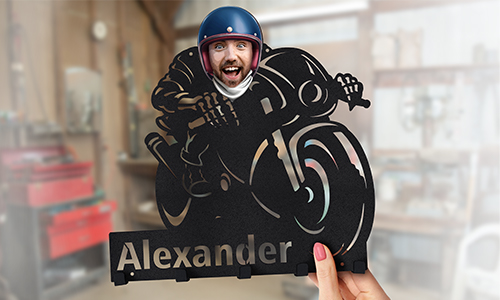 gallery-keyholder-wall-motorcycle-rider-skeleton-face-printed-license-plate-and-text-milled-3