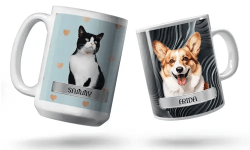 Tazza personalizzata con animale domestico