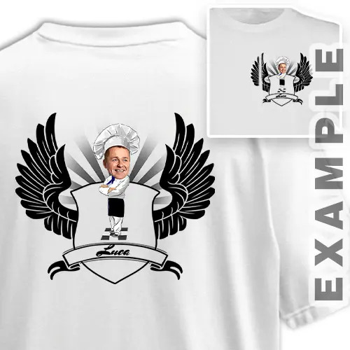 Personlig T-shirt Schild Design Comic Hobby Beruf