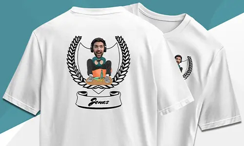 Galleri-Personalisering-T-shirt-Skjold-Design-Comic-Beruf-Hobby-2