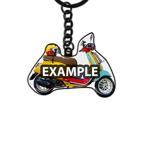 Scooter Keychain