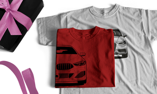 Personalised t-shirt for your car lover daughter - careful gift