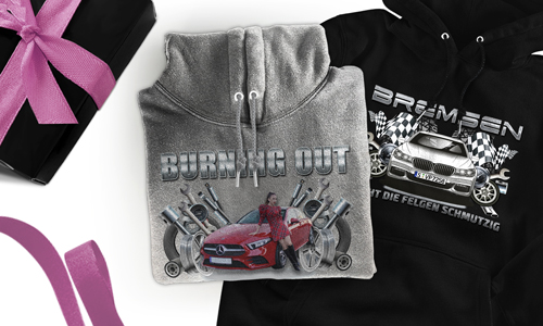 Tuning-Hoodie für deine Freundin - tolles Geschenk