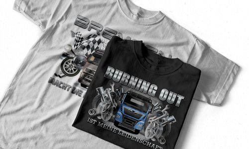 shirt tuning Schwarz 