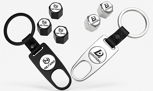 Reifenventilkappen mit individuellem Logo