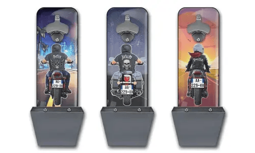Flaskeåbner Væg Motorcykel Navn