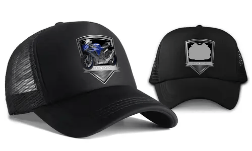 Czapka ze spersonalizowanym wzorem tarczy - siatka