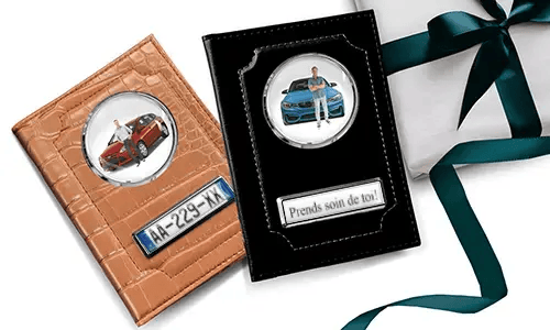 Personalized document holder for dad