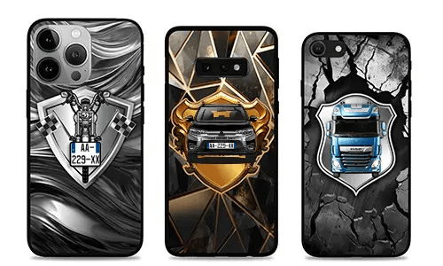 Auto-telefon-pouzdro-štít-design