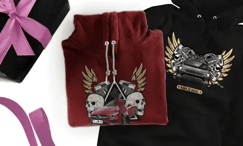 Sudadera personalizada con motivo de coche para ti