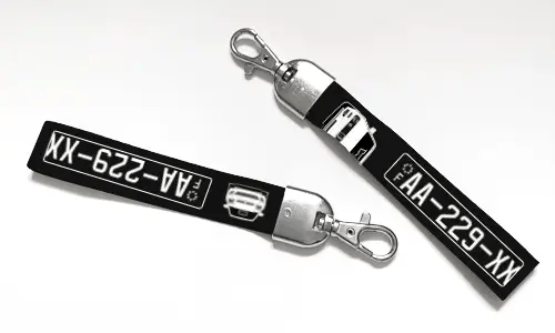 Porte-clés imprimé
