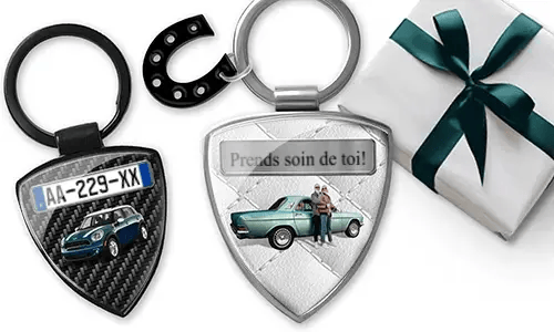 Bouclier de porte-clés pour grand-père