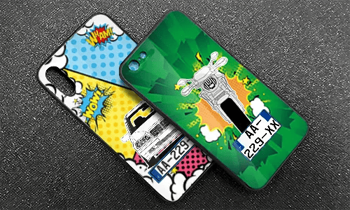 Funda de móvil de cómic