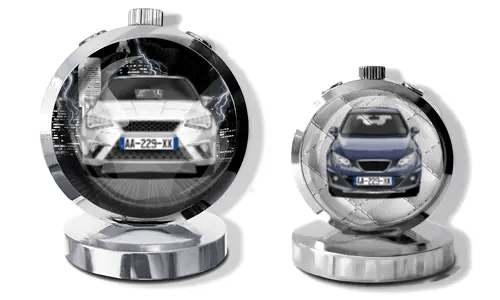 Personalizované auto-voňavka-kabina