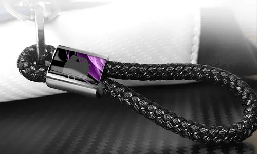 Nyckelring med ögla