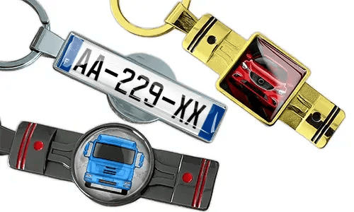 Zuiger sleutelhanger