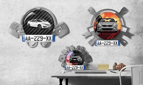 Nástěnné dekorace-dílna