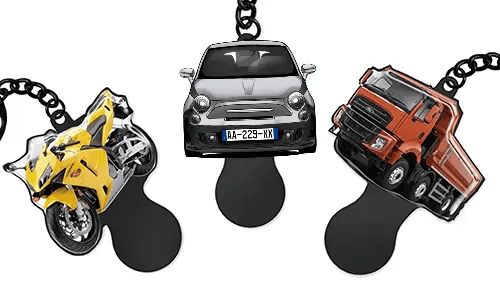 Gettone personalizzato per carrello della spesa