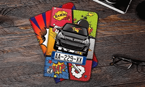 auto hülle Comic 3 in einer Tasche auto schutzhülle innen