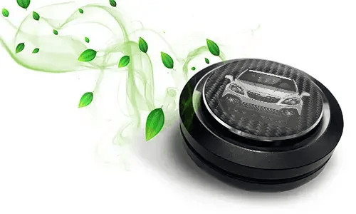 auto duftdose mit Carbon Hintergrund raumduft auto