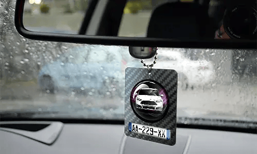 autospiegel anhänger foto Rund im Wagen  auto innenraum dekoration carbon