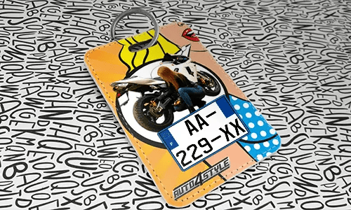 Innenspiegel anhänger mit Motorrad Foto anhänger für innenspiegel