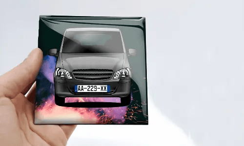 foto magnet in drei verschiedenen Größen magnete selber machen
