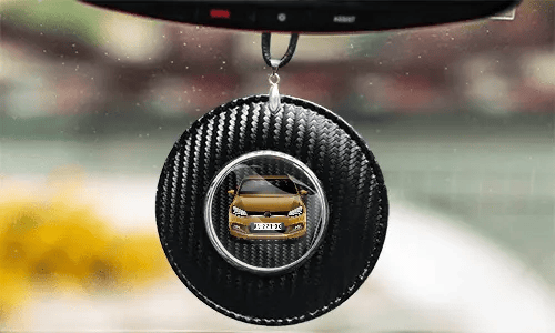 autospiegelanhänger mit foto auf dem Rückspiegel individualisierter autospiegelanhänger