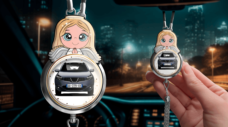 head-car-fragrance-guardian-angel-cartoon