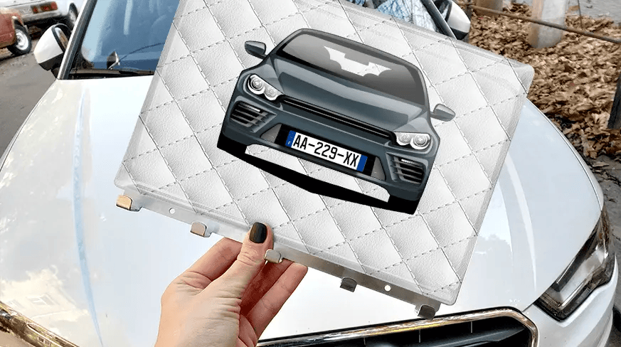 Keyholder-wall Quadrangular Epoxy