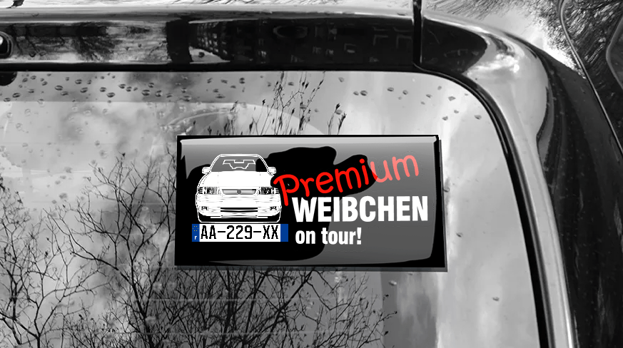 Sticker Autosprüche