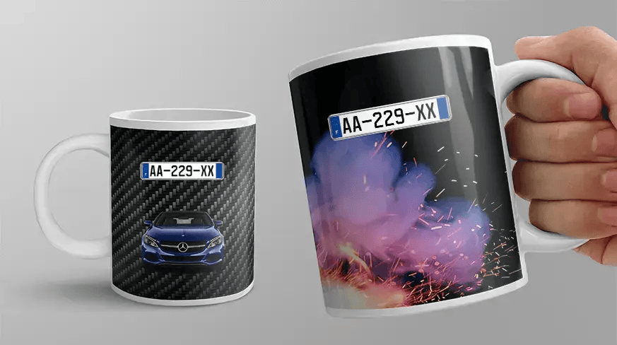 Tasse pour voiture